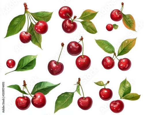 Fresh Red Cherry Collection