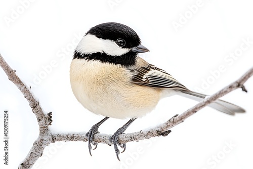 Winter Bird on Branch - Exquisite Detail photo