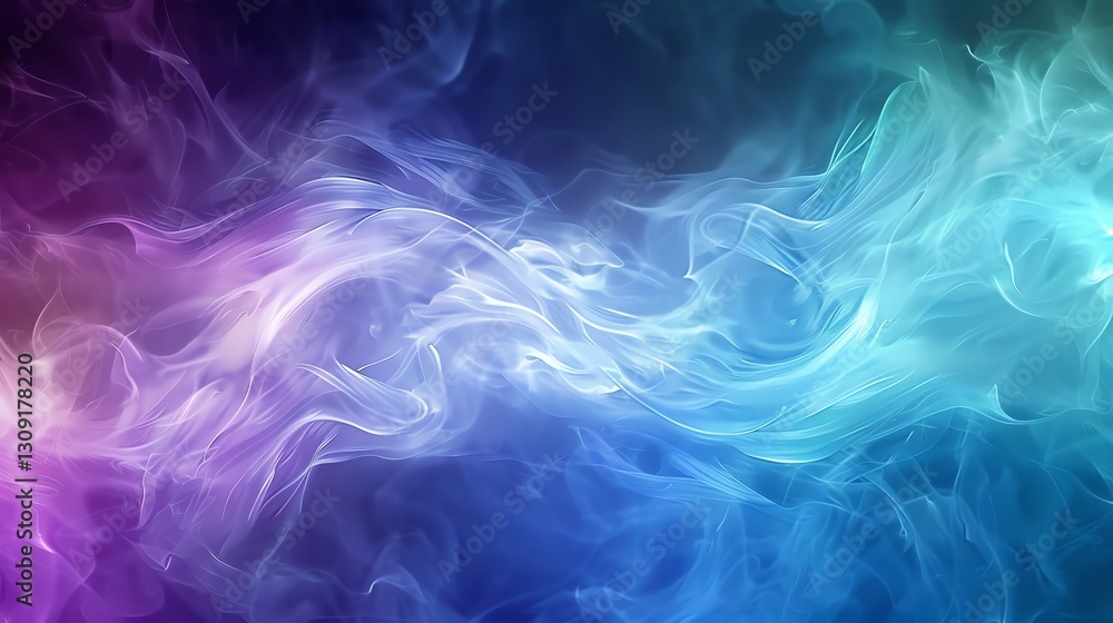 An abstract background with swirling colors of blue and purple. An abstract background with swirling colors of blue and purple.