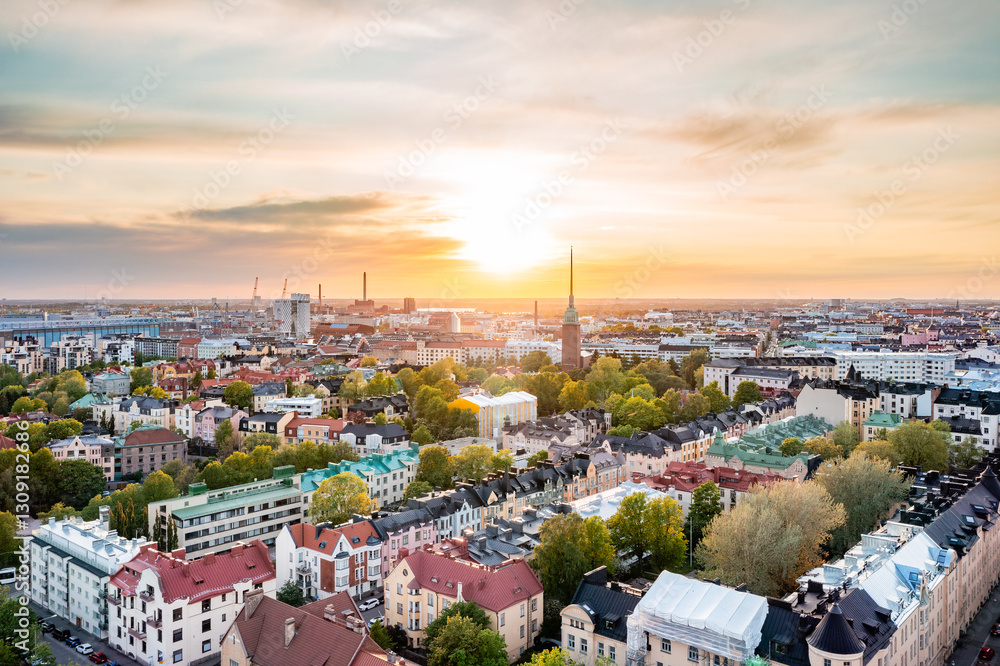 panorama of helsinki