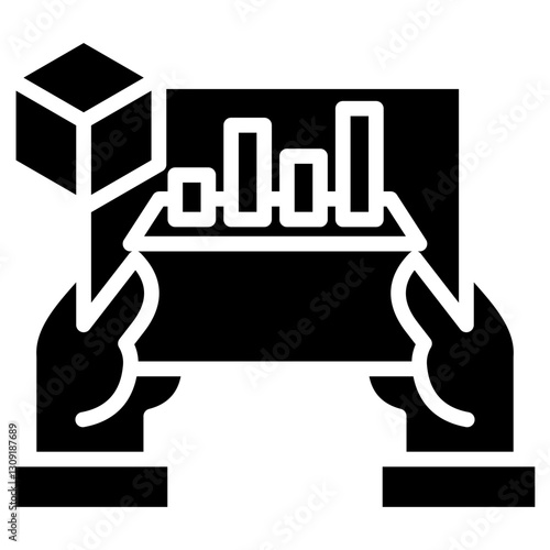 Increase Productivity glyph icon