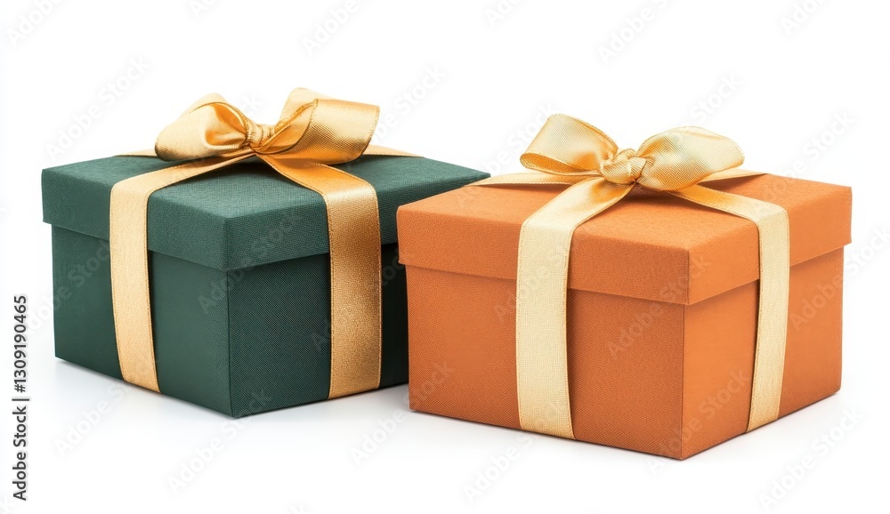 Obraz premium Elegant Gift Boxes Display