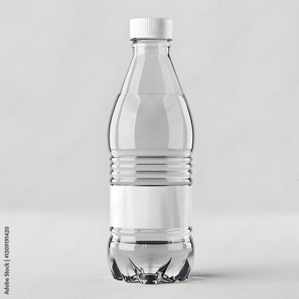 An unopened water bottle An unopened water bottle