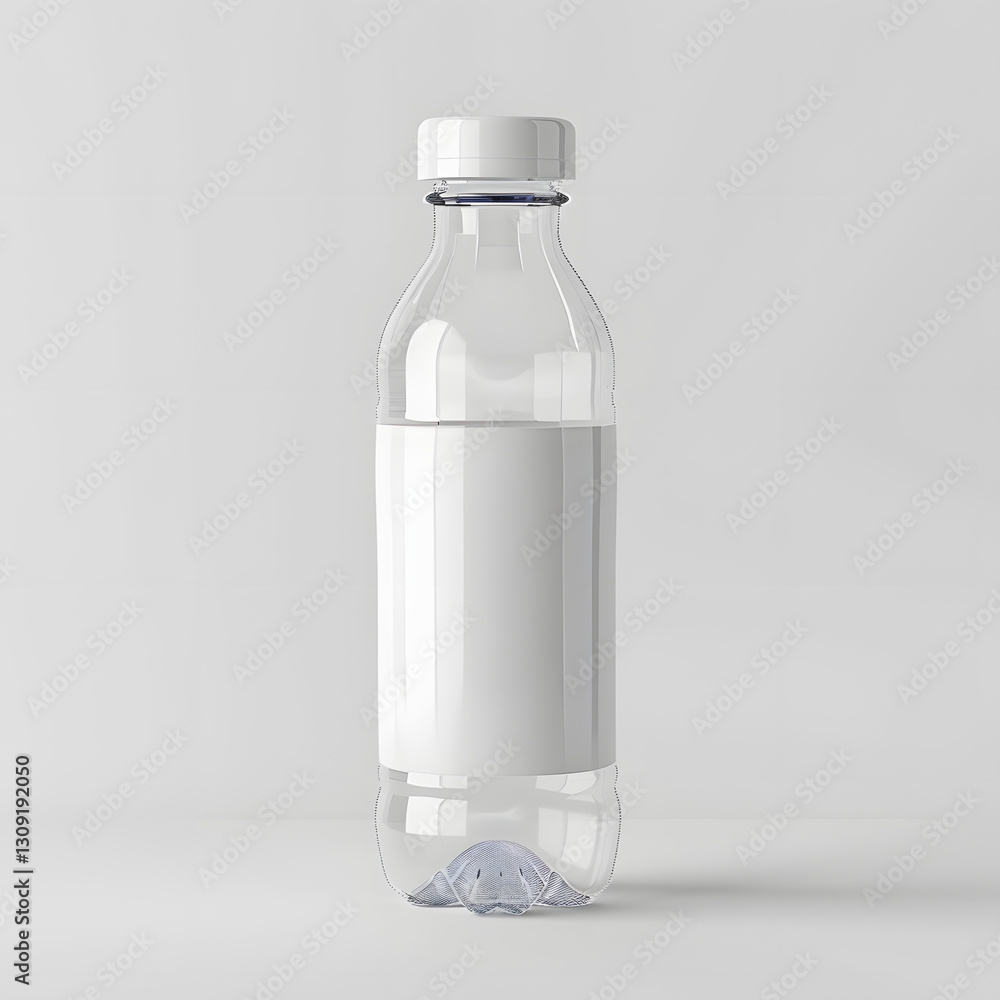 An unopened water bottle An unopened water bottle