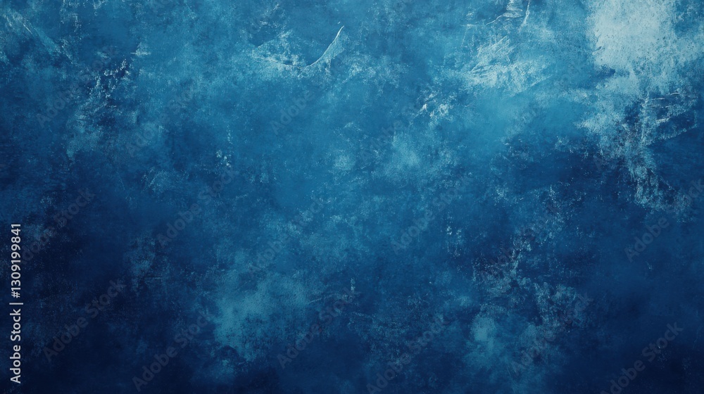 An Exploration of Depth and Texture: A Study in Abstract Blue Tones with Dynamic Brushstroke Detailing An Exploration of Depth and Texture: A Study in Abstract Blue Tones with Dynamic Brushstroke Detailing