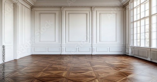 Wallpaper Mural Elegant Unfurnished Room Torontodigital.ca