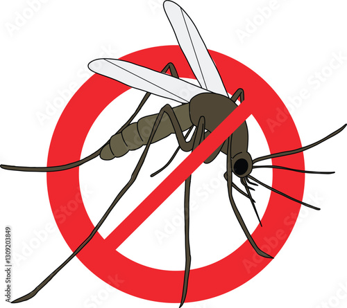 mosquito vector art for graphic design purposes