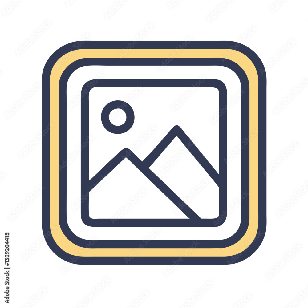 Minimalist Landscape Vector Design for Digital Graphics and Branding Minimalist Landscape Vector Design for Digital Graphics and Branding