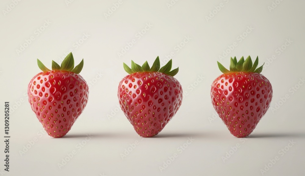 Fresh Strawberries Display Fresh Strawberries Display