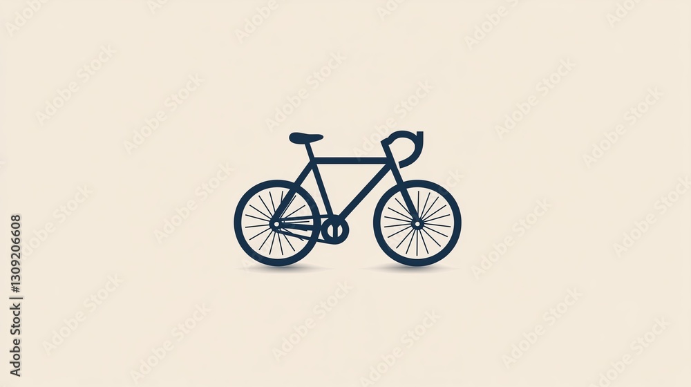 Fototapeta premium Cycling Enthusiast Logo