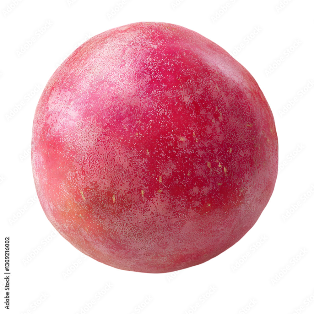 Juicy pink lychee isolated on white background food photography culinary delight studio environment close-up view Juicy pink lychee isolated on white background food photography culinary delight studio environment close-up view