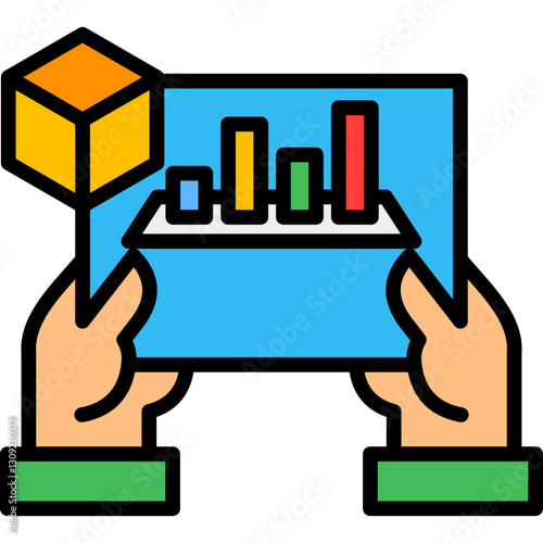 Increase Productivity lineal color icon