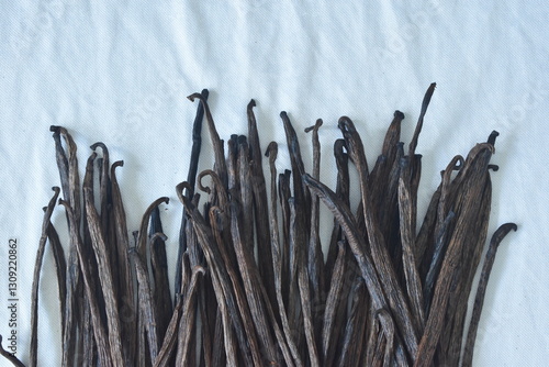 Delicious and expensive vanilla spice, this vanilla comes from Indonesia