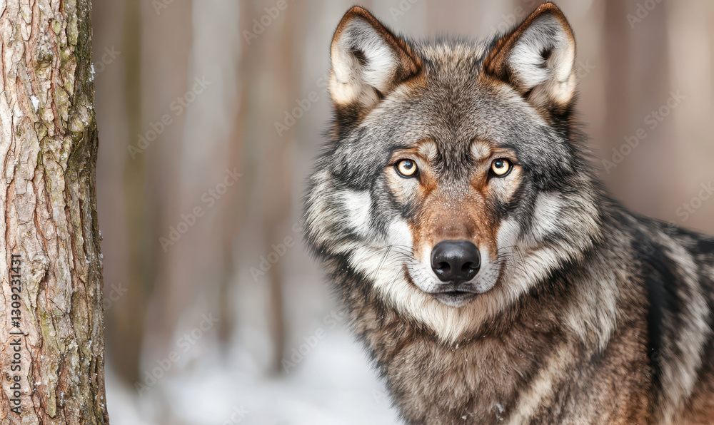 Majestic Wolf Portrait Amidst the Forest: A Glimpse into Nature's Wild Beauty and the Secrets of the Timber Ecosystem Majestic Wolf Portrait Amidst the Forest: A Glimpse into Nature's Wild Beauty and the Secrets of the Timber Ecosystem