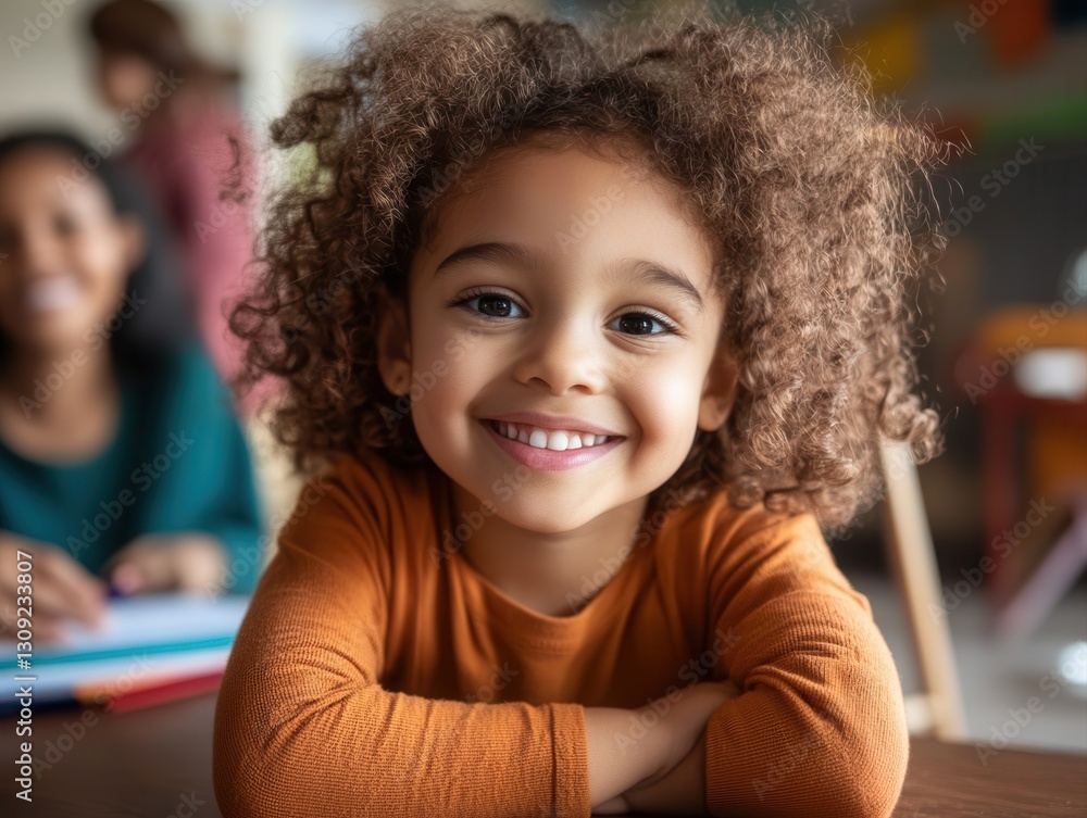 Joyful children engaged in creative learning activities in a vibrant classroom setting surrounded by joyful atmosphere. Generative AI Joyful children engaged in creative learning activities in a vibrant classroom setting surrounded by joyful atmosphere. Generative AI
