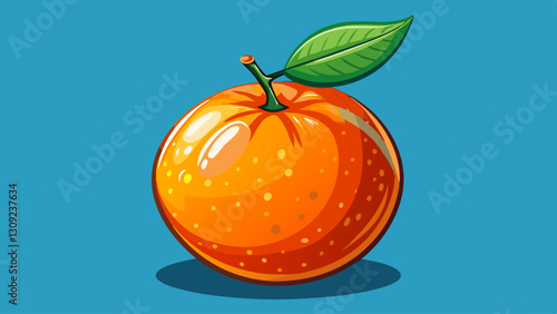 orange isolated on background