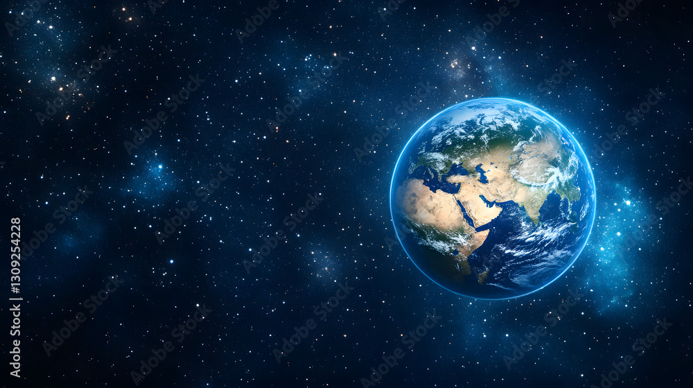 Earth globe in a dark, starry space, depicted in a simple and abstract style, symbolizing global connectivity, exploration, and the vastness of the universe.
Earth globe in a dark, starry space, depicted in a simple and abstract style, symbolizing global connectivity, exploration, and the vastness of the universe.