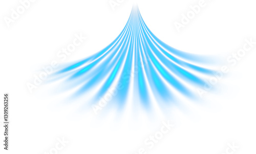 Air, wind effect isolated transparent background. Airflow overlay: fresh air for cleaning, cooling or changing the air. Wind Wave Effect. 3D vector illustration.	