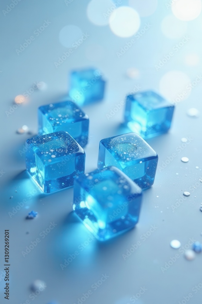 Shimmering blue hexagons, soft bokeh, subtle geometric details, white backdrop, white, bokeh Shimmering blue hexagons, soft bokeh, subtle geometric details, white backdrop, white, bokeh