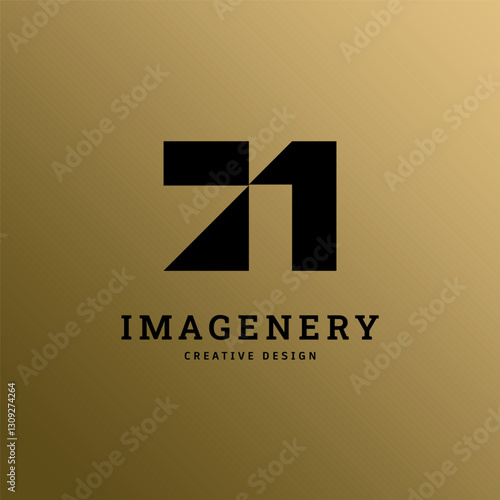 Modern Creative Design Logo with Letter 