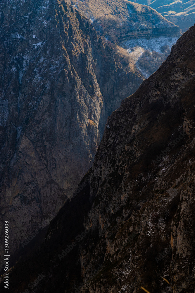 Magnificent view of the Caucasus Mountains Magnificent view of the Caucasus Mountains