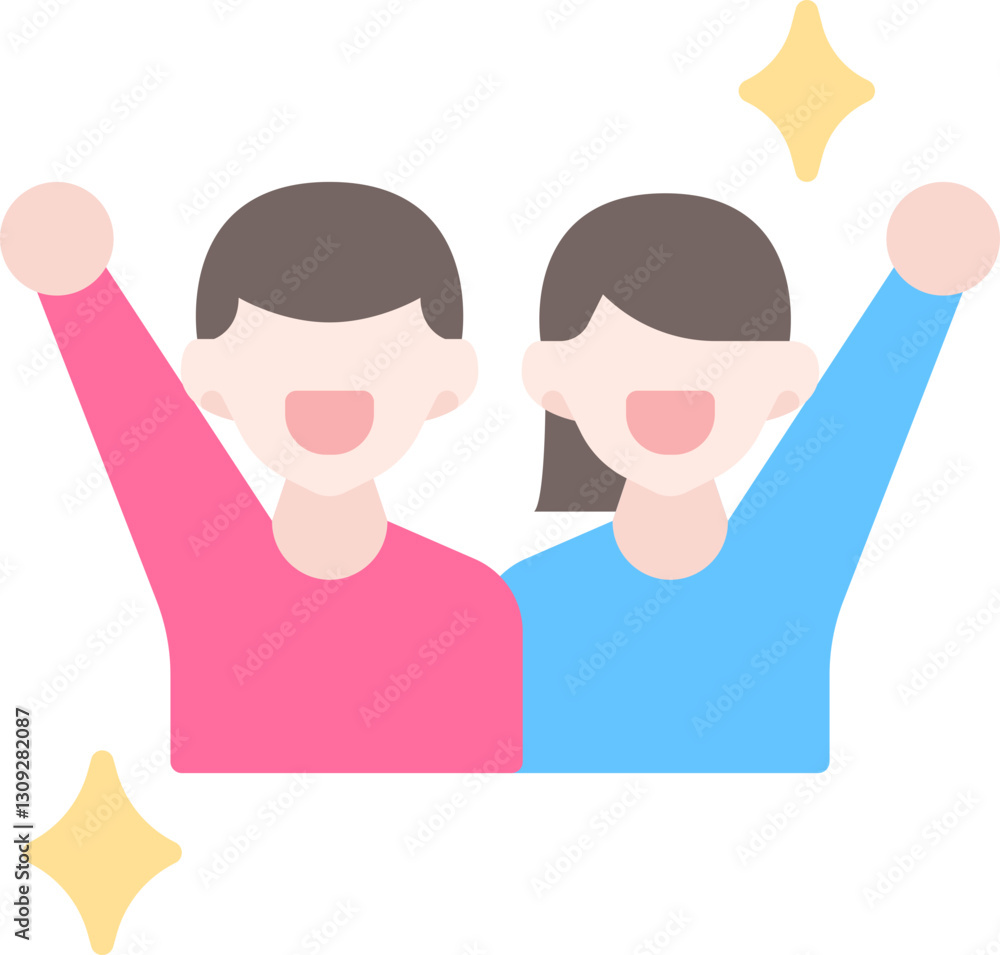 Fototapeta premium Friend icon