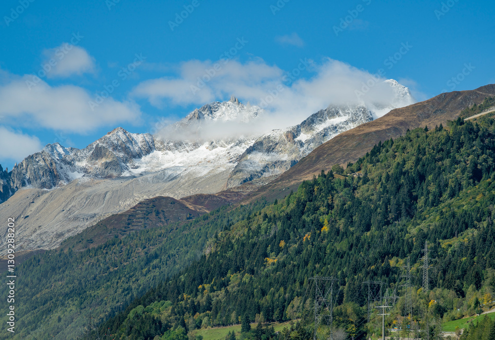 Fototapeta premium Saint-Gotthard Massif