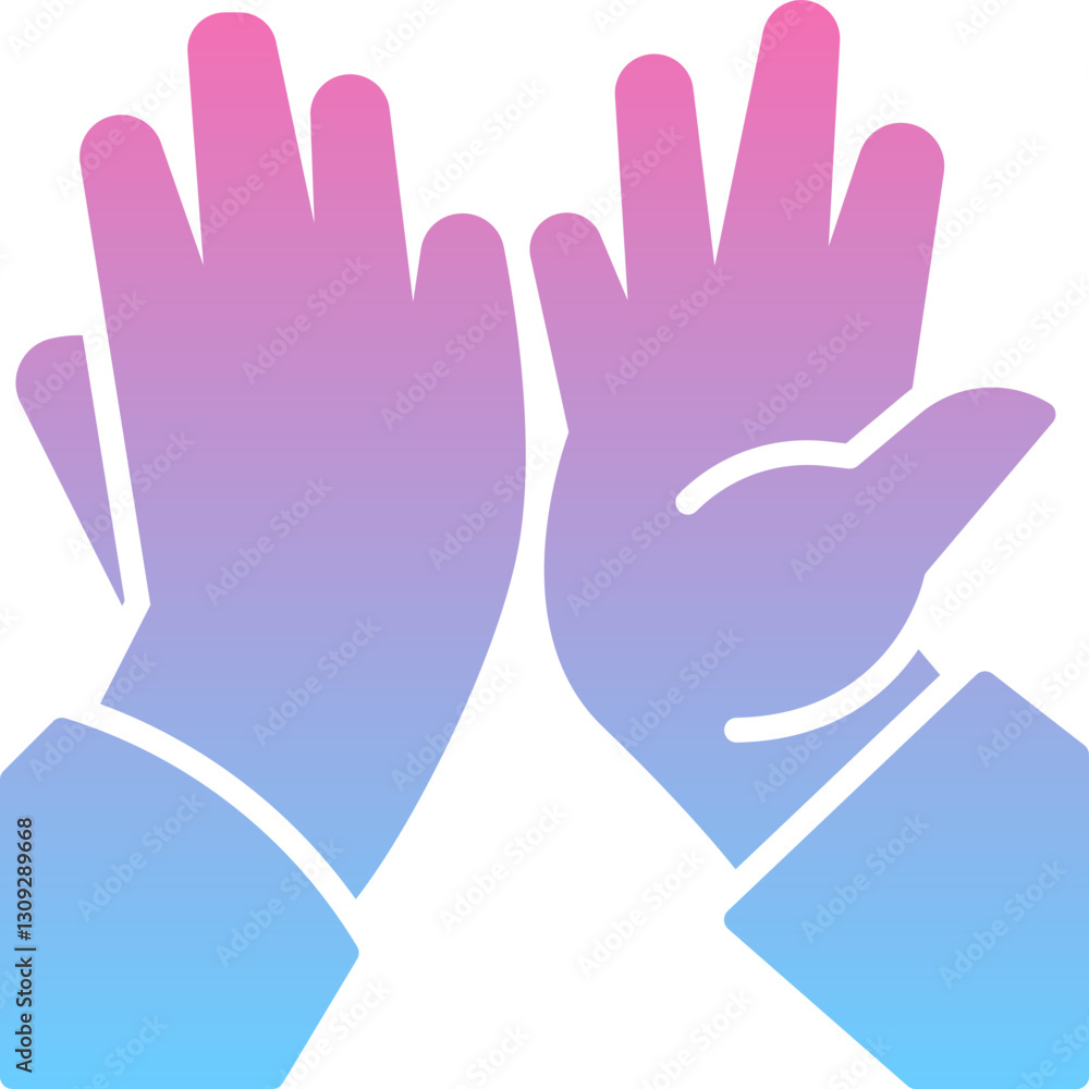 Obraz premium High five icon