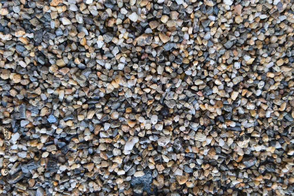 Seamless background from small river stones to create endless texture seed Seamless background from small river stones to create endless texture seed