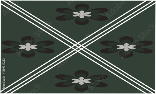 Square pattern. Colorful geometric lines Vector seamless background