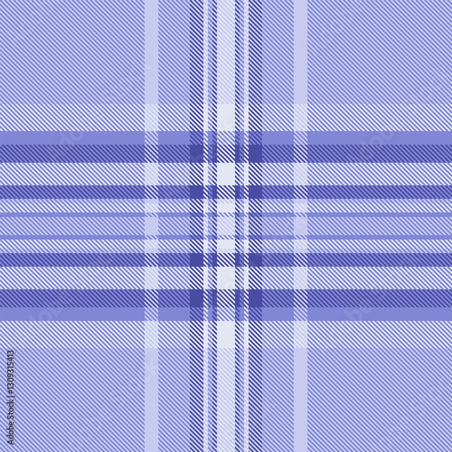 Exotic texture background fabric, professional pattern check tartan. Spring vector textile seamless plaid in blue and light colors.