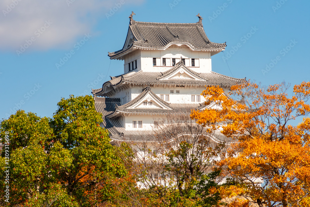 Himeji (White Heron) Castle built in 14th century, Japan Himeji (White Heron) Castle built in 14th century, Japan