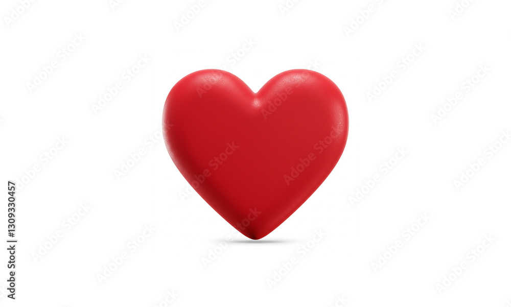 Valentine red heart icon. Heart shape Isolated on white background. Valentine red heart icon. Heart shape Isolated on white background.