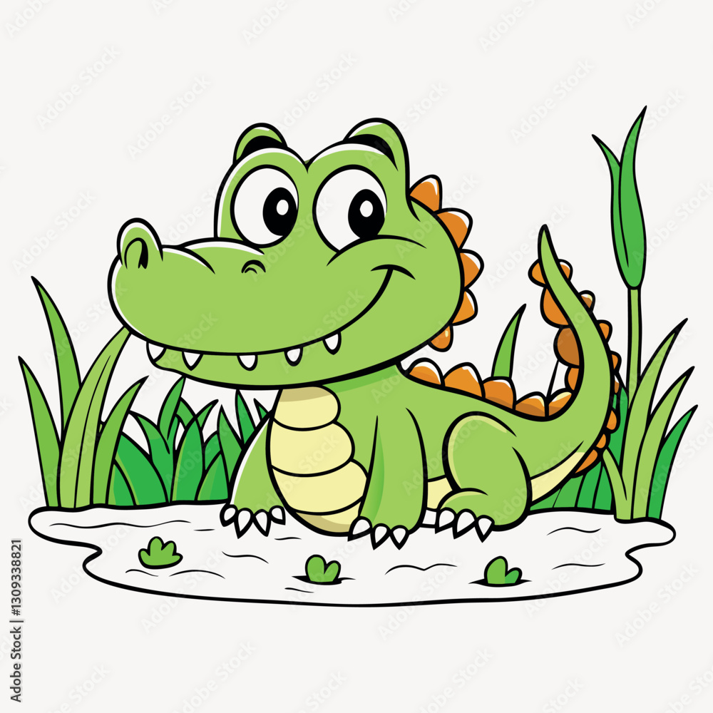 Obraz premium Coloring pages bold line art white background-1.eps
