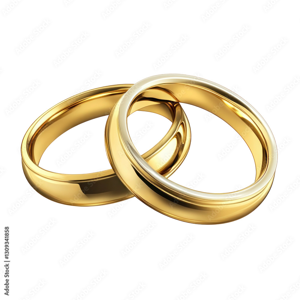 two gold wedding rings two gold wedding rings