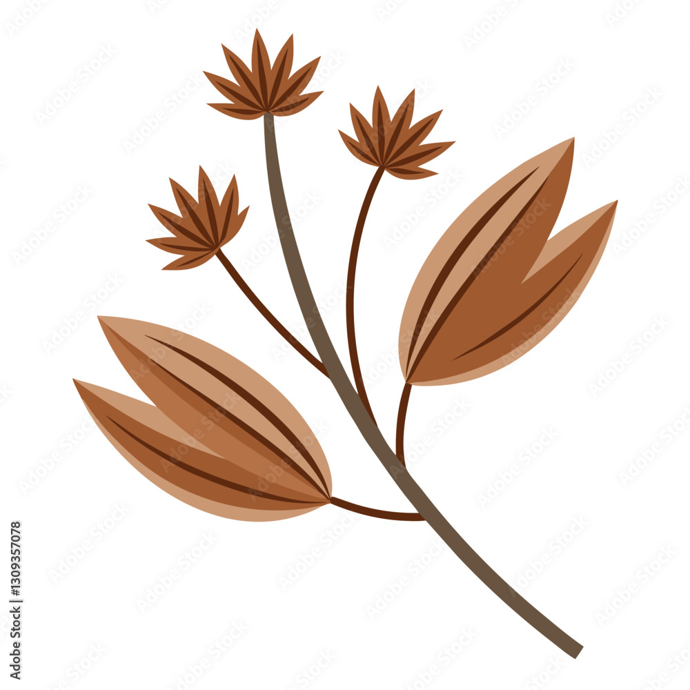 Obraz premium illustration-of-caraway-seeds-isolated-on-white-ba.eps