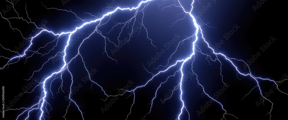 lightning forks illuminate night sky raw power of nature electric force in display lightning forks illuminate night sky raw power of nature electric force in display