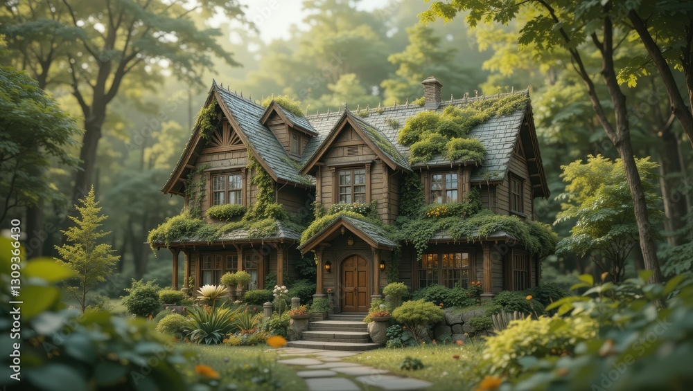 Enchanting Forest Home, Verdant Exterior Enchanting Forest Home, Verdant Exterior