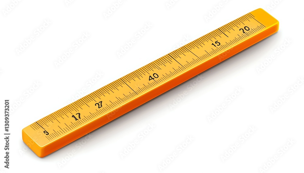 Orange Measuring Tape Illustration Orange Measuring Tape Illustration