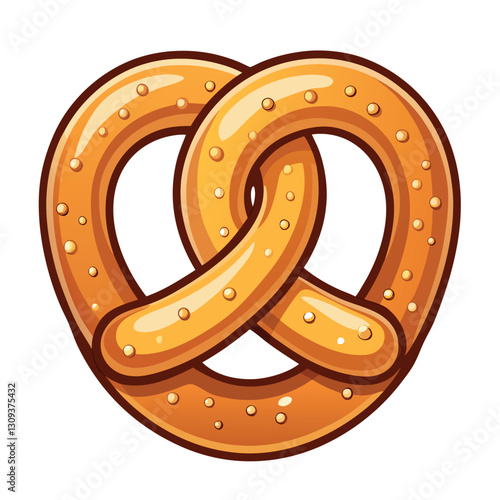 illustration-of-pretzels-isolated-on-white-backgro.eps