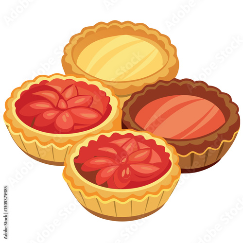 illustration-of-tarts-isolated-on-white-background (4).eps