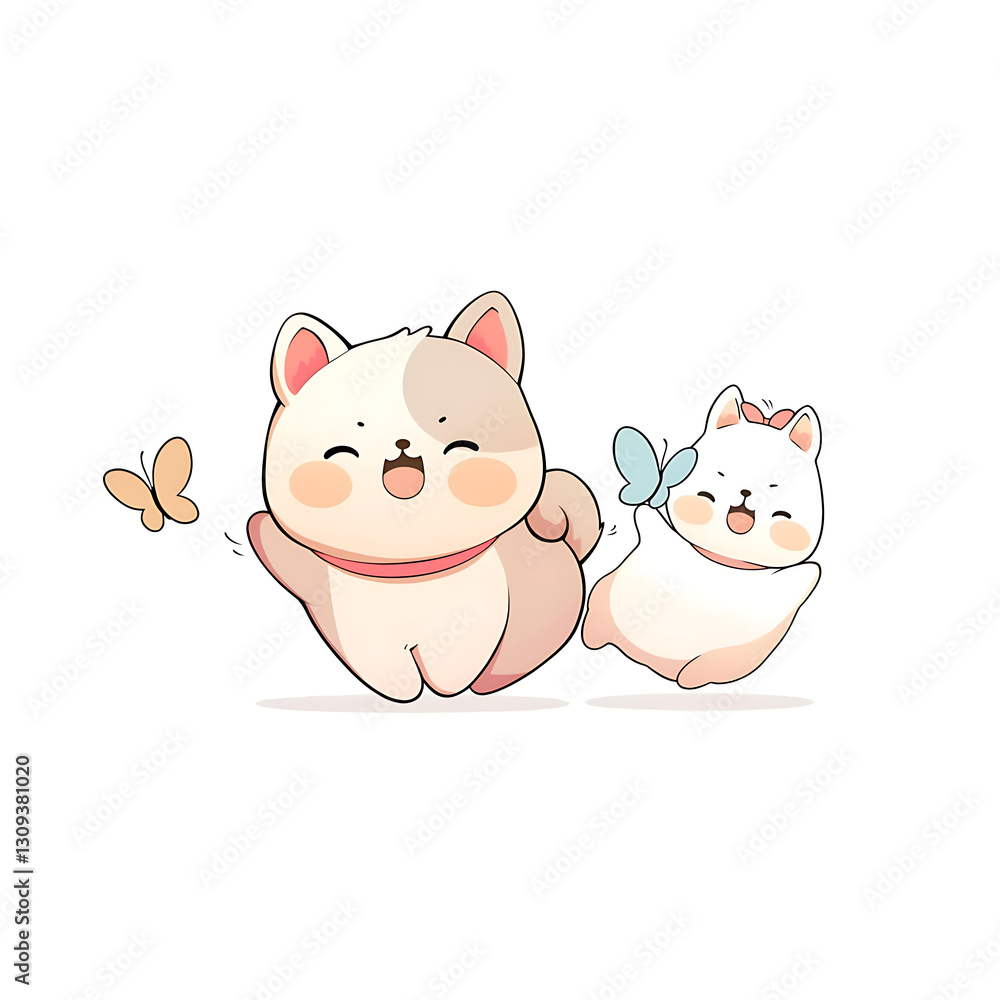 Playful and whimsical dog illustrations in vibrant and minimalist designs. Playful and whimsical dog illustrations in vibrant and minimalist designs.