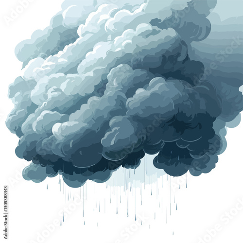 Storm Clouds Gathering in Sky - Atmospheric Nature Background