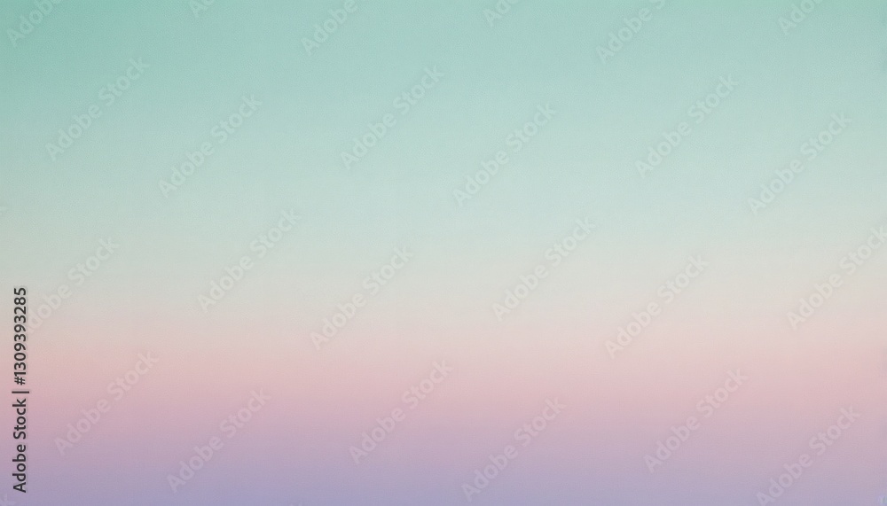 Fototapeta premium Pastel Serenity Soft Gradient Background in Mint, Blush, and Light Lavender for Calming Designs | Digital Aesthetic