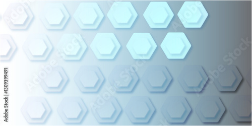Reconceiving Digital Aesthetics: A Thorough Exploration of 3D Hexagonal Grids Embedded in the Monochromatic Realms of White and Gray Technology