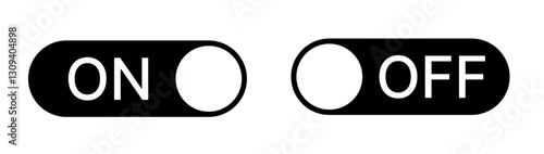 day night switch toggle - dark mode, light mode switch button - On Off or Light and Dark Buttons - Sun and moon symbols with enable or disable button.