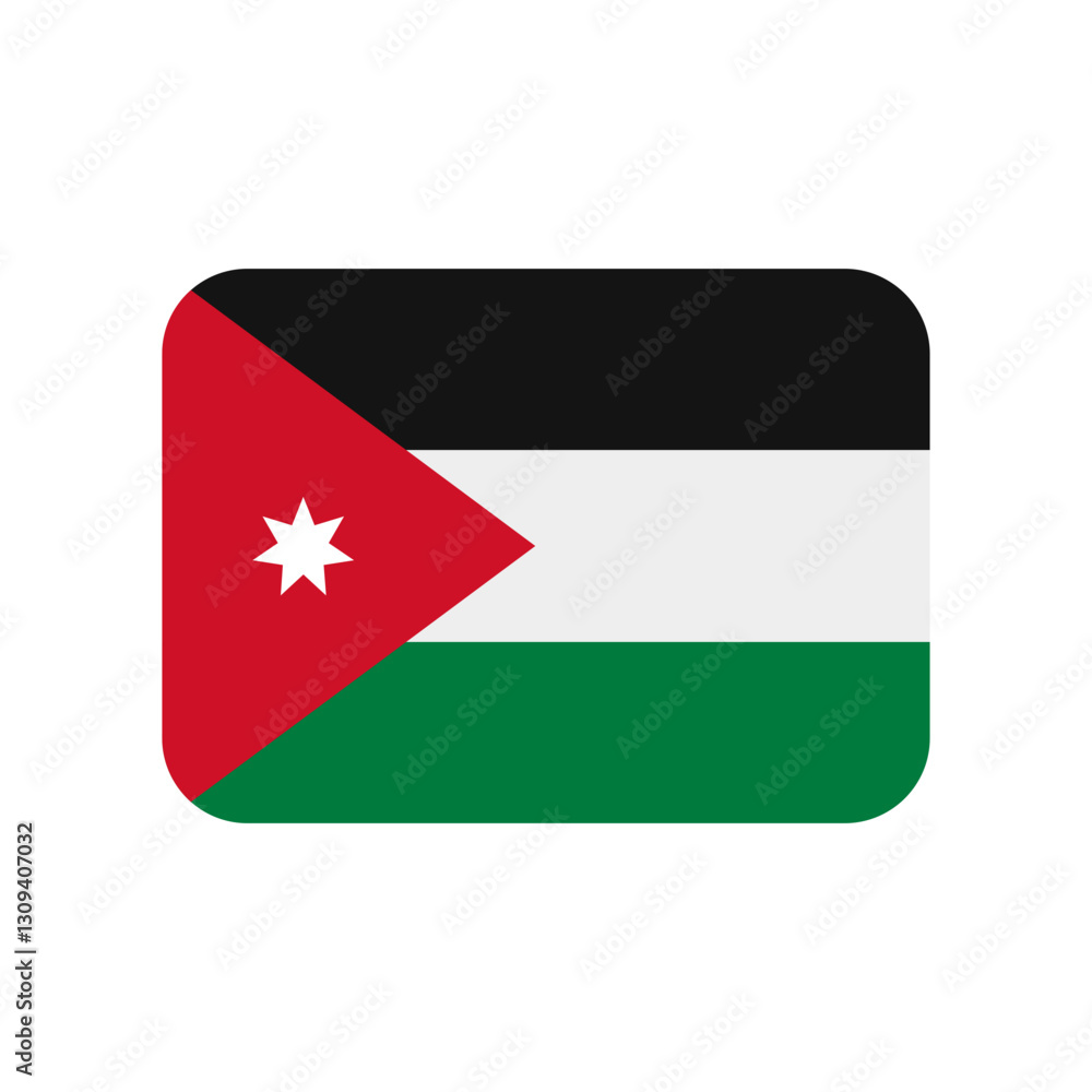 Jordan Flag Jordan Flag