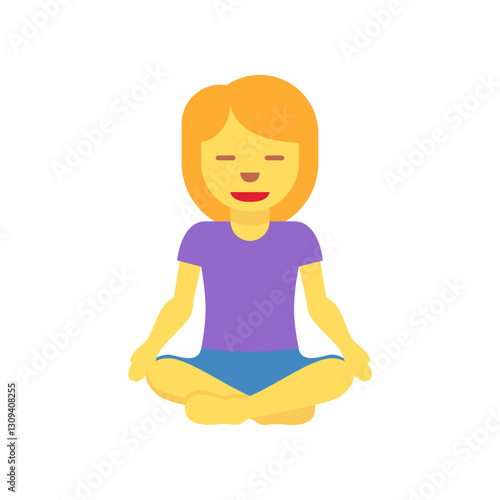 Meditating Person