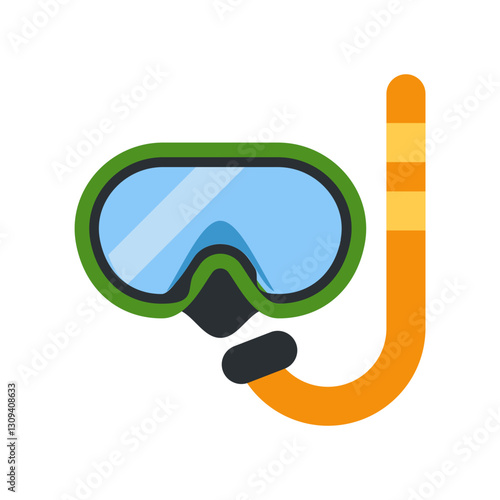 Diving Mask and Snorkel