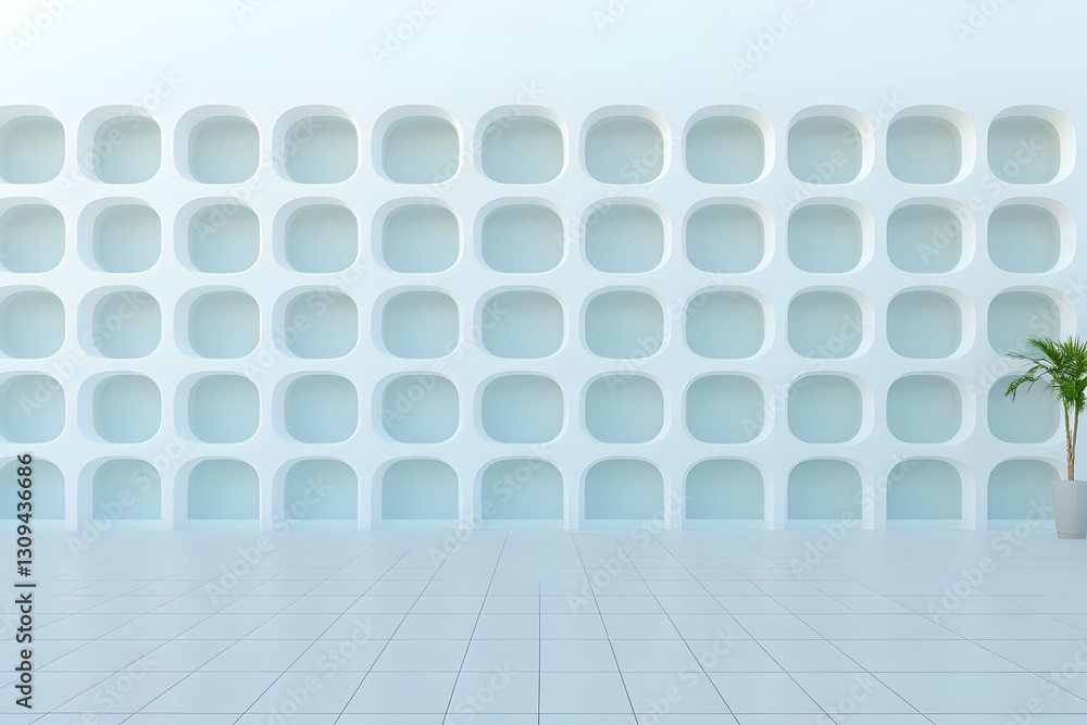Obraz premium Modern Minimalist 3D Background